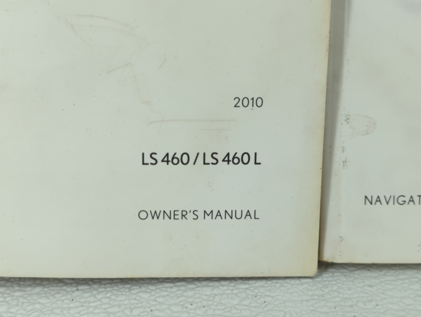 2010 Lexus Ls460 Owners Manual Book Guide OEM Used Auto Parts - Oemusedautoparts1.com