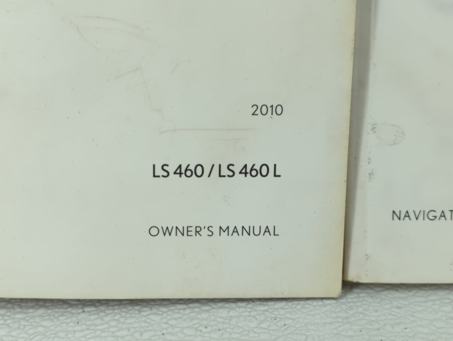 2010 Lexus Ls460 Owners Manual Book Guide OEM Used Auto Parts - Oemusedautoparts1.com