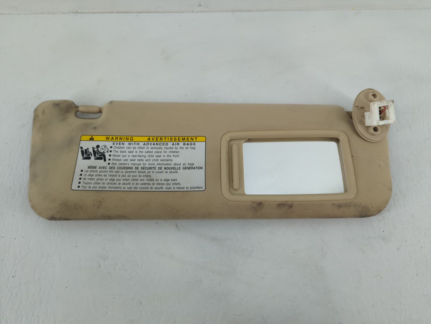 2010-2012 Lexus Ls460 Sun Visor Shade Replacement Passenger Right Mirror Fits Fits 2010 2011 2012 OEM Used Auto Parts - Oemu