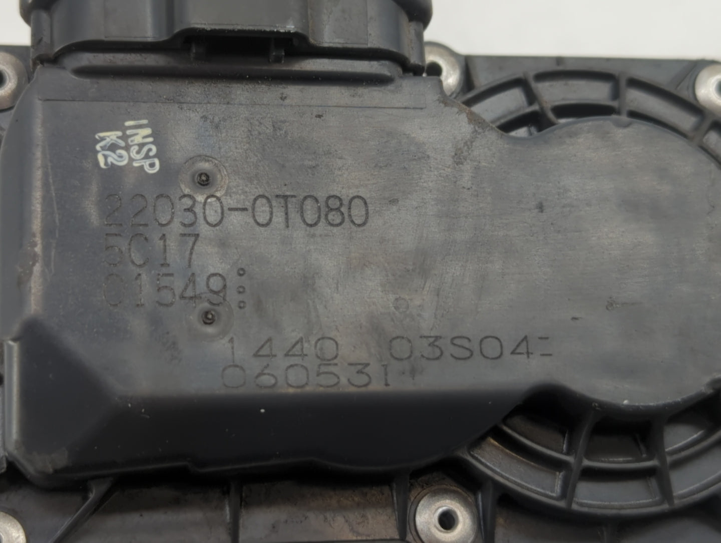 2007-2015 Lexus Rx350 Throttle Body P/N:22030-0T080 22030-0P050 Fits OEM Used Auto Parts - Oemusedautoparts1.com