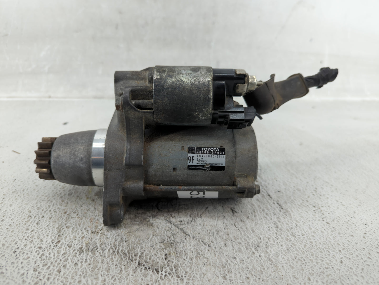 2010-2013 Lexus Rx350 Car Starter Motor Solenoid OEM P/N:TN428000-5911 28100-0P031 Fits Fits 2010 2011 2012 2013 OEM Used Au