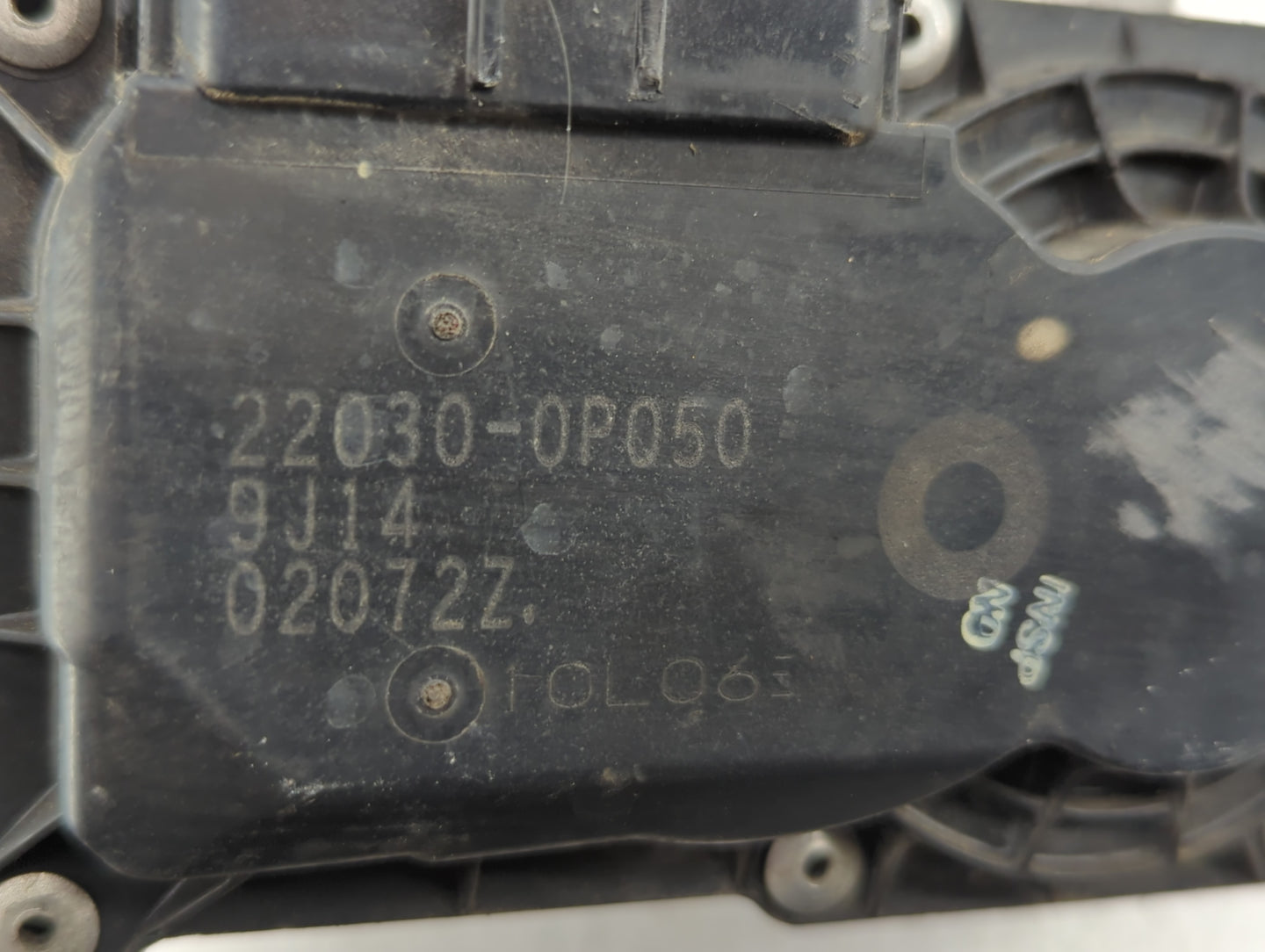 2007-2015 Lexus Rx350 Throttle Body P/N:22030-0P050 Fits OEM Used Auto Parts - Oemusedautoparts1.com