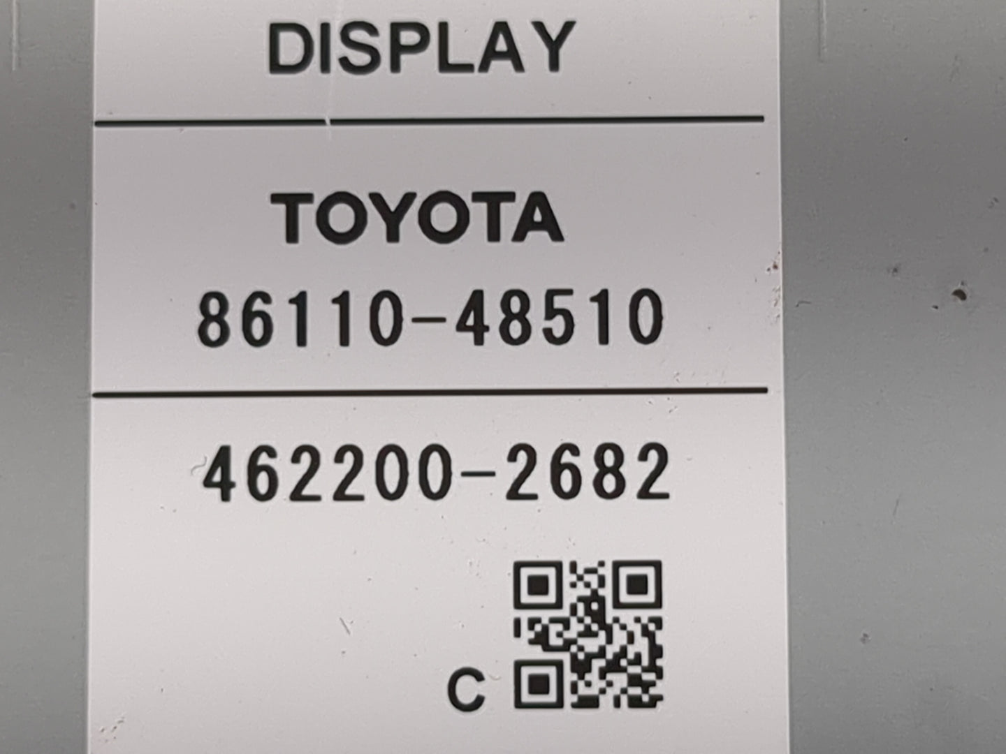 Lexus Rx450 Information Display Screen 1483725 - Oemusedautoparts1.com