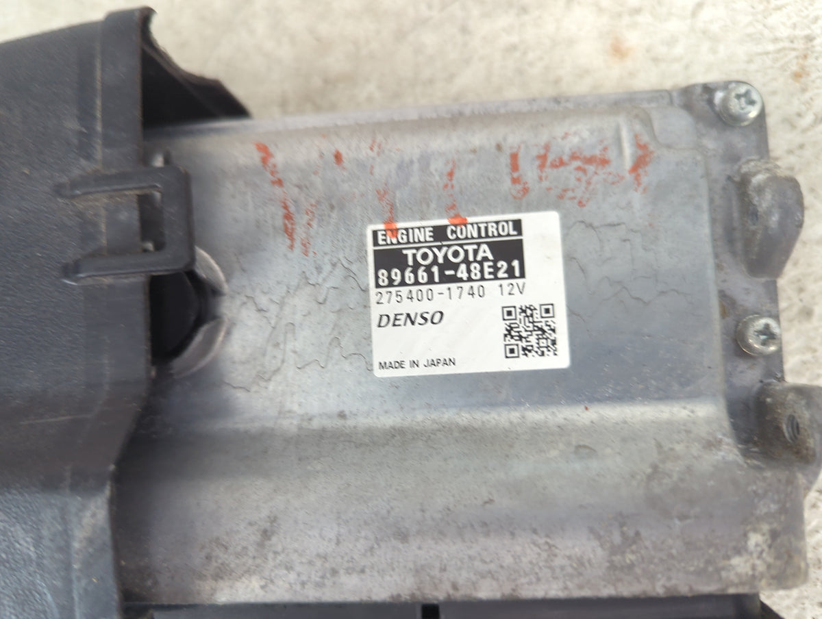 2010 Lexus Rx450h PCM Engine Control Computer ECU ECM PCU OEM P/N:89661-48E21 275400-1740 Fits OEM Used Auto Parts - Oemused
