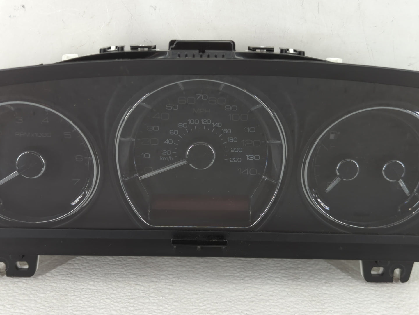 2010 Lincoln Mks Instrument Cluster Speedometer Gauges P/N:AA5T-10849-CK Fits OEM Used Auto Parts - Oemusedautoparts1.com