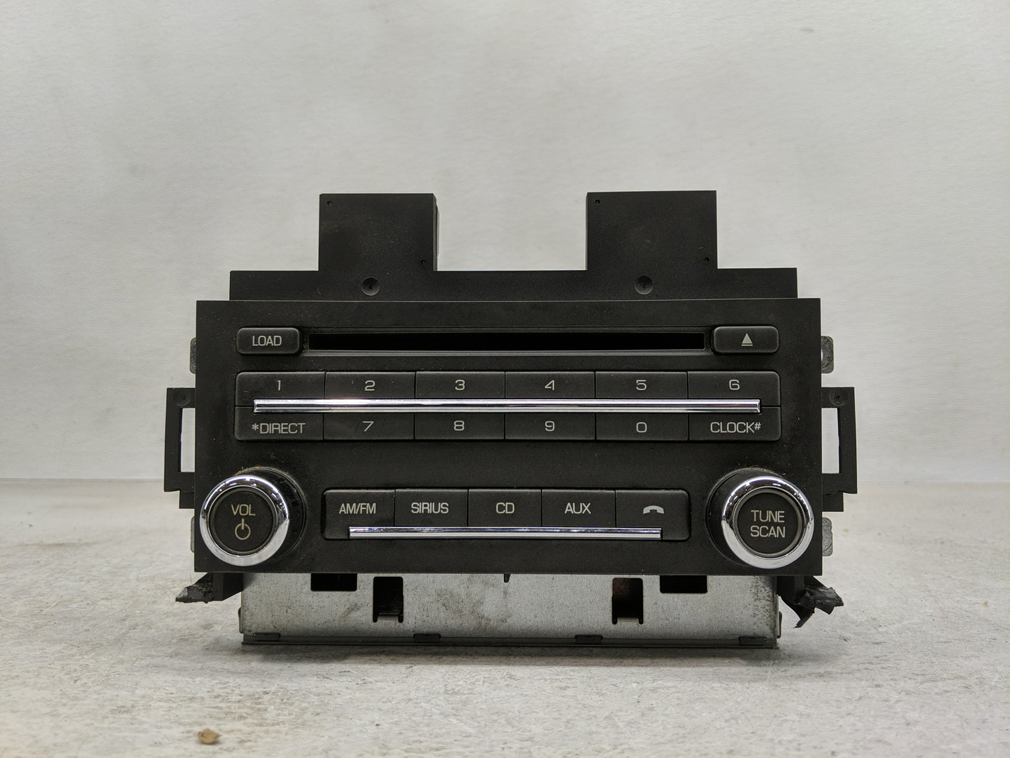 2010 Lincoln Mks Radio AM FM Cd Player Receiver Replacement P/N:AA5T-18CB15-AC38N8 Fits OEM Used Auto Parts - Oemusedautopar