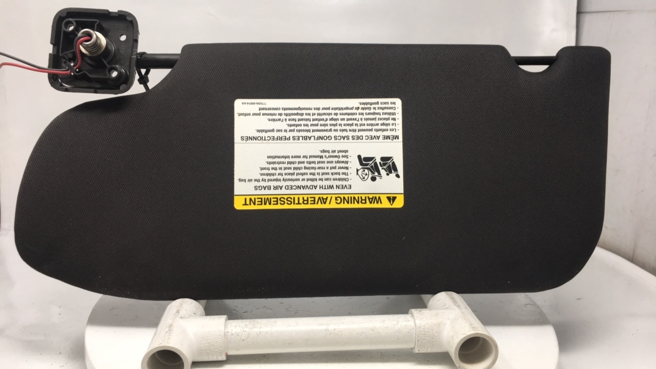 2010 Lincoln Mks Sun Visor Shade Replacement Passenger Right Mirror Fits OEM Used Auto Parts - Oemusedautoparts1.com