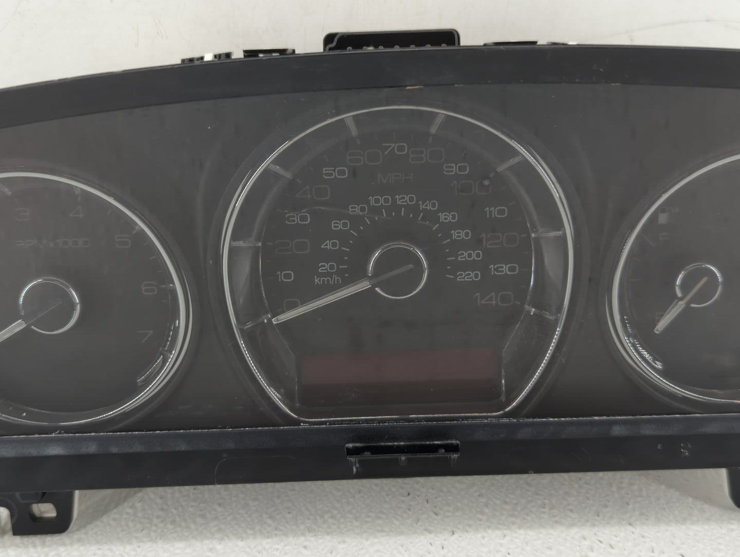 2010 Lincoln Mks Instrument Cluster Speedometer Gauges P/N:AA5T-10849-GC AA5T-10849-CH, AA5T-10849-CK Fits OEM Used Auto Par