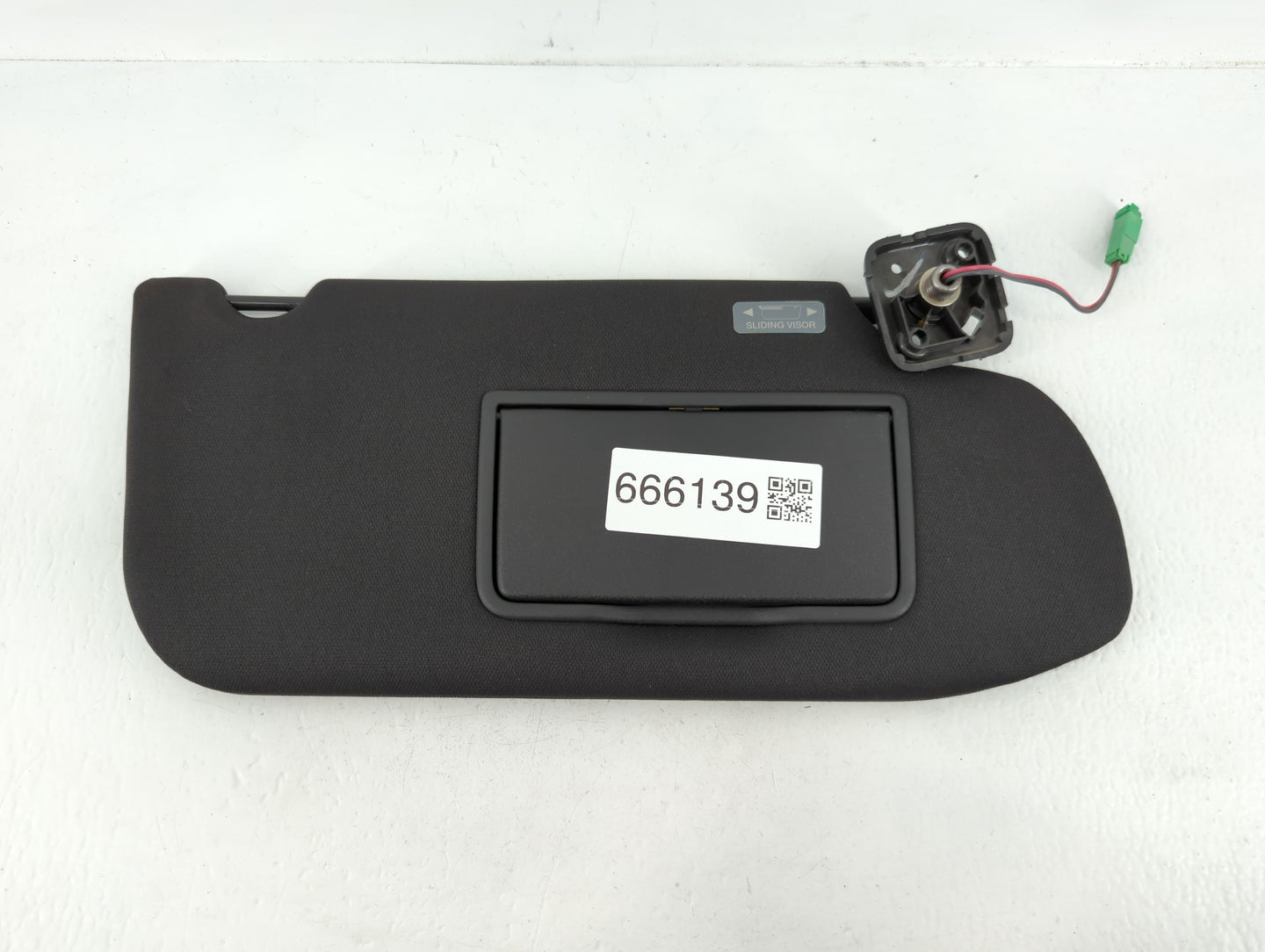 2010-2016 Lincoln Mks Sun Visor Shade Replacement Passenger Right Mirror Fits OEM Used Auto Parts - Oemusedautoparts1.com