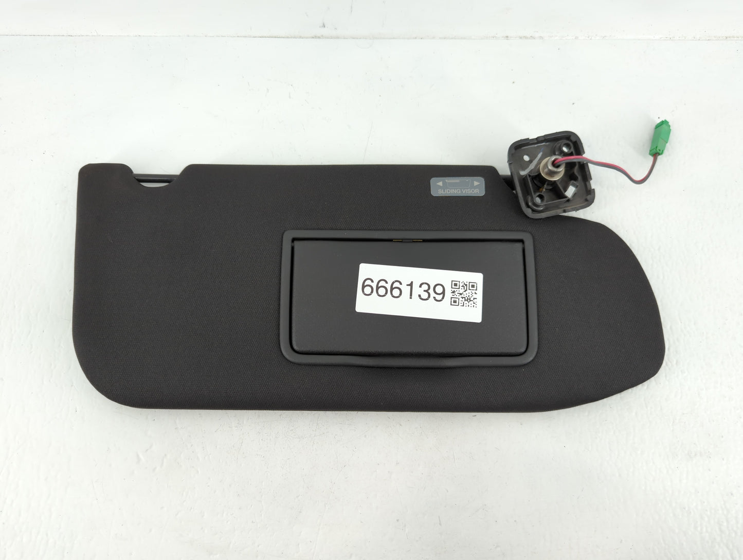 2010-2016 Lincoln Mks Sun Visor Shade Replacement Passenger Right Mirror Fits OEM Used Auto Parts - Oemusedautoparts1.com