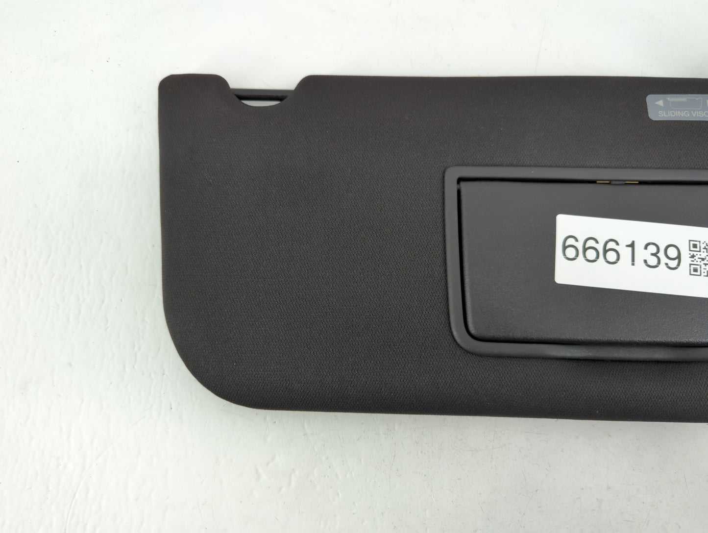 2010-2016 Lincoln Mks Sun Visor Shade Replacement Passenger Right Mirror Fits OEM Used Auto Parts - Oemusedautoparts1.com