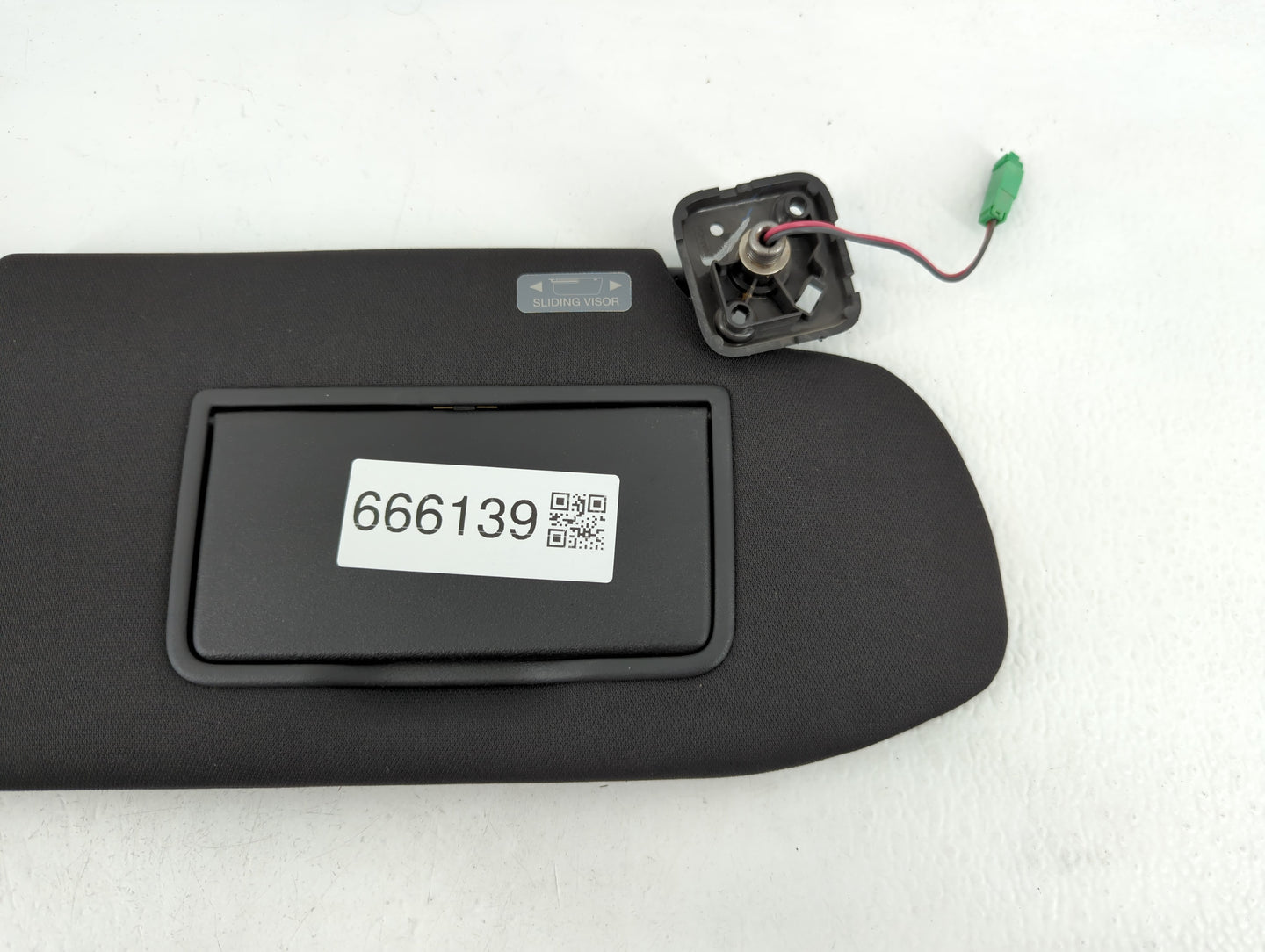 2010-2016 Lincoln Mks Sun Visor Shade Replacement Passenger Right Mirror Fits OEM Used Auto Parts - Oemusedautoparts1.com