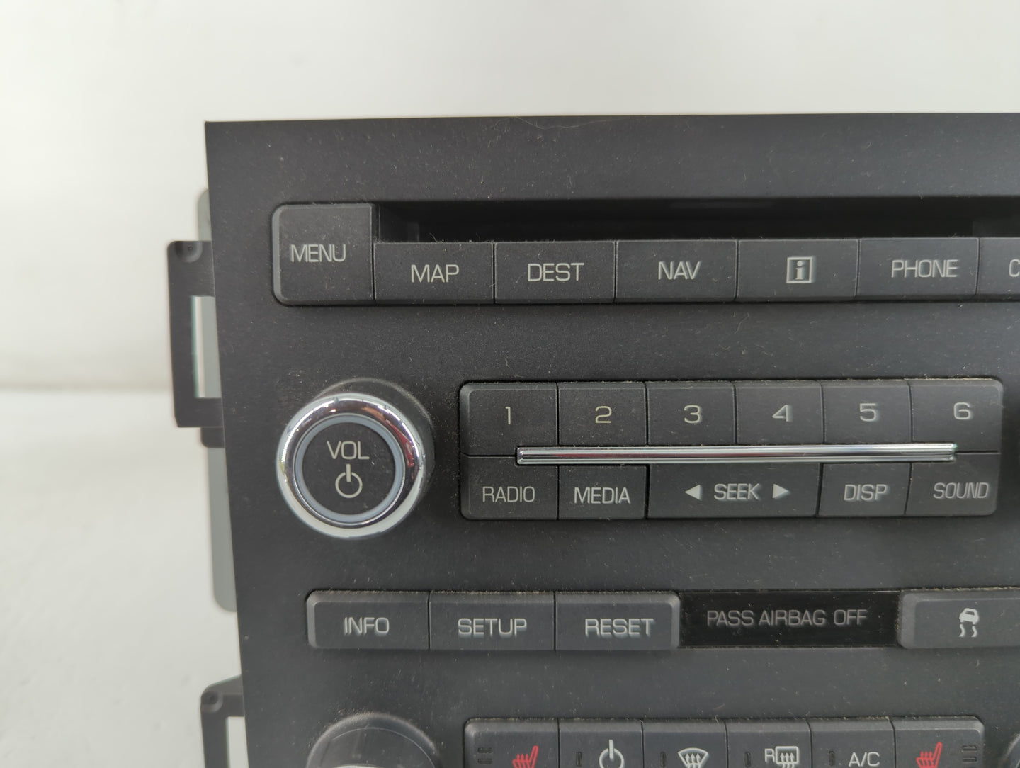 2010-2010 Lincoln Mks Am Fm Cd Player Radio Receiver - Oemusedautoparts1.com
