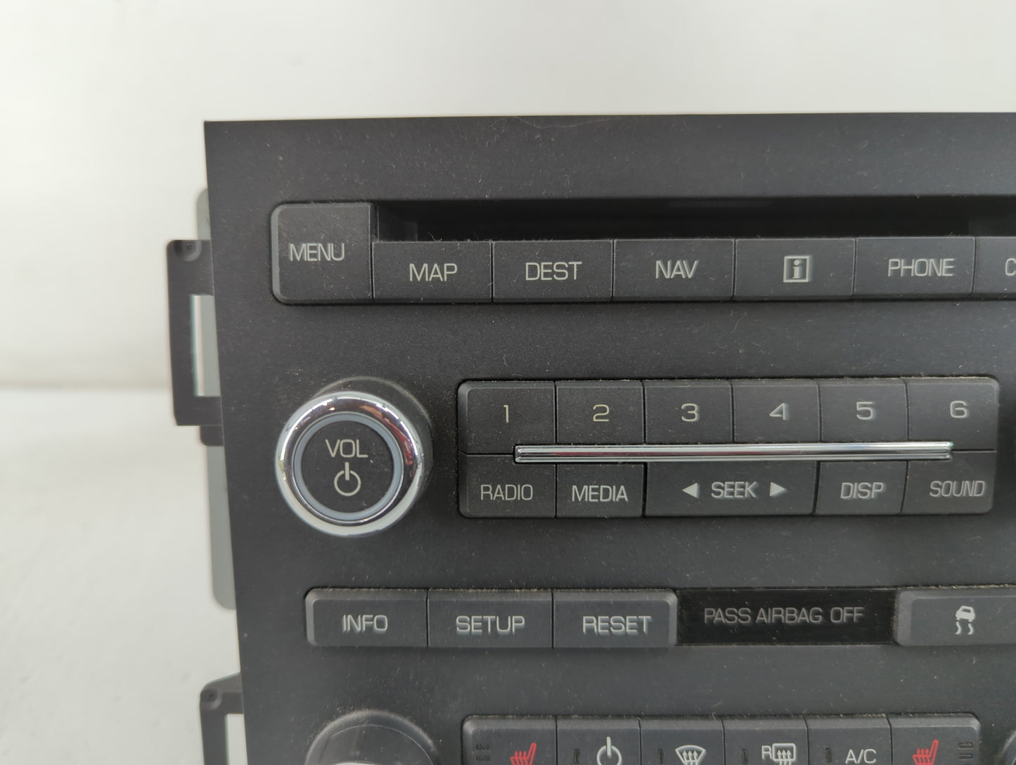 2010-2010 Lincoln Mks Am Fm Cd Player Radio Receiver - Oemusedautoparts1.com