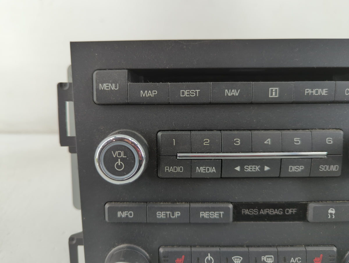 2010-2010 Lincoln Mks Am Fm Cd Player Radio Receiver 708361 - Oemusedautoparts1.com
