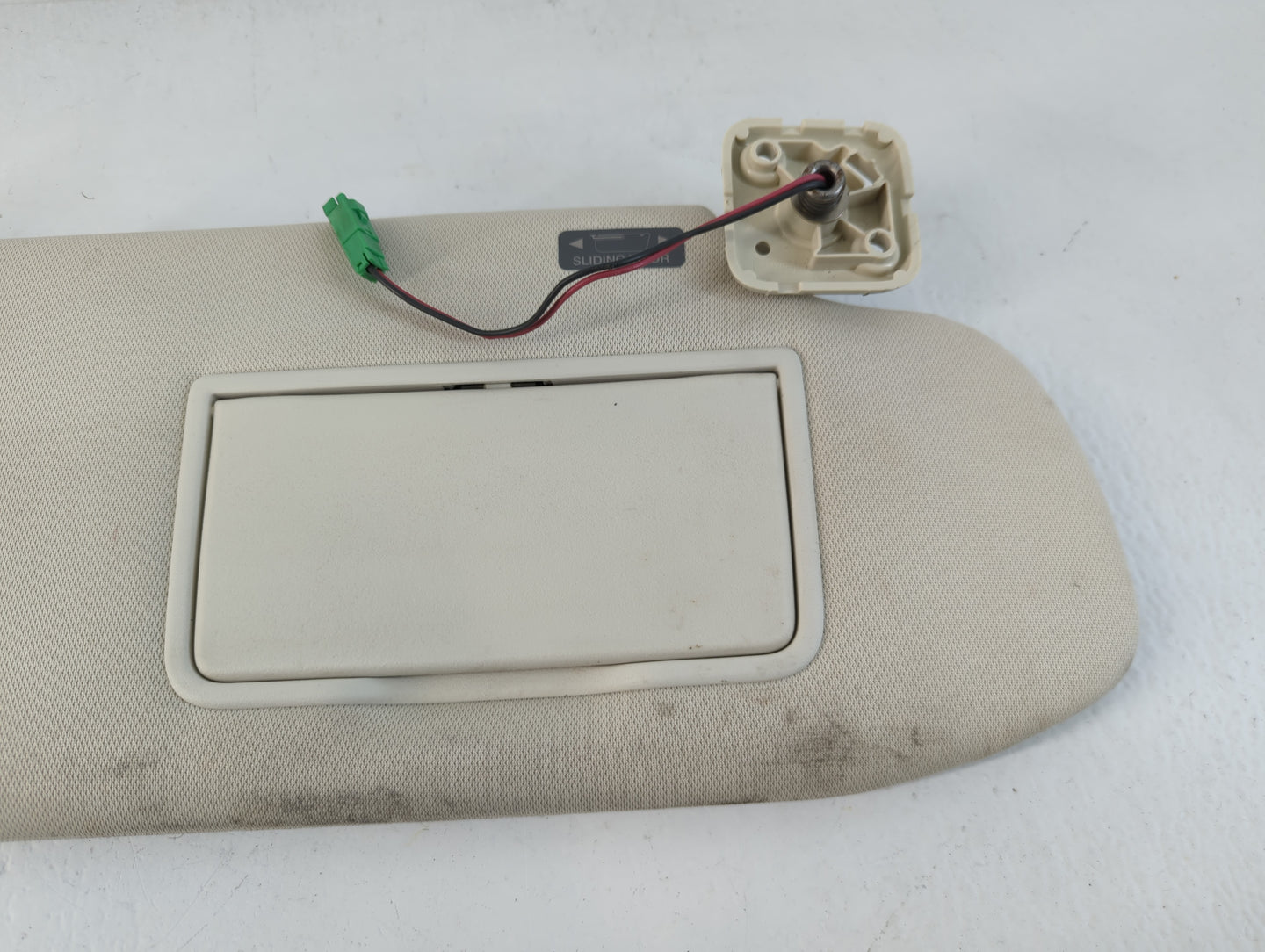2010-2016 Lincoln Mks Sun Visor Shade Replacement Passenger Right Mirror Fits OEM Used Auto Parts - Oemusedautoparts1.com