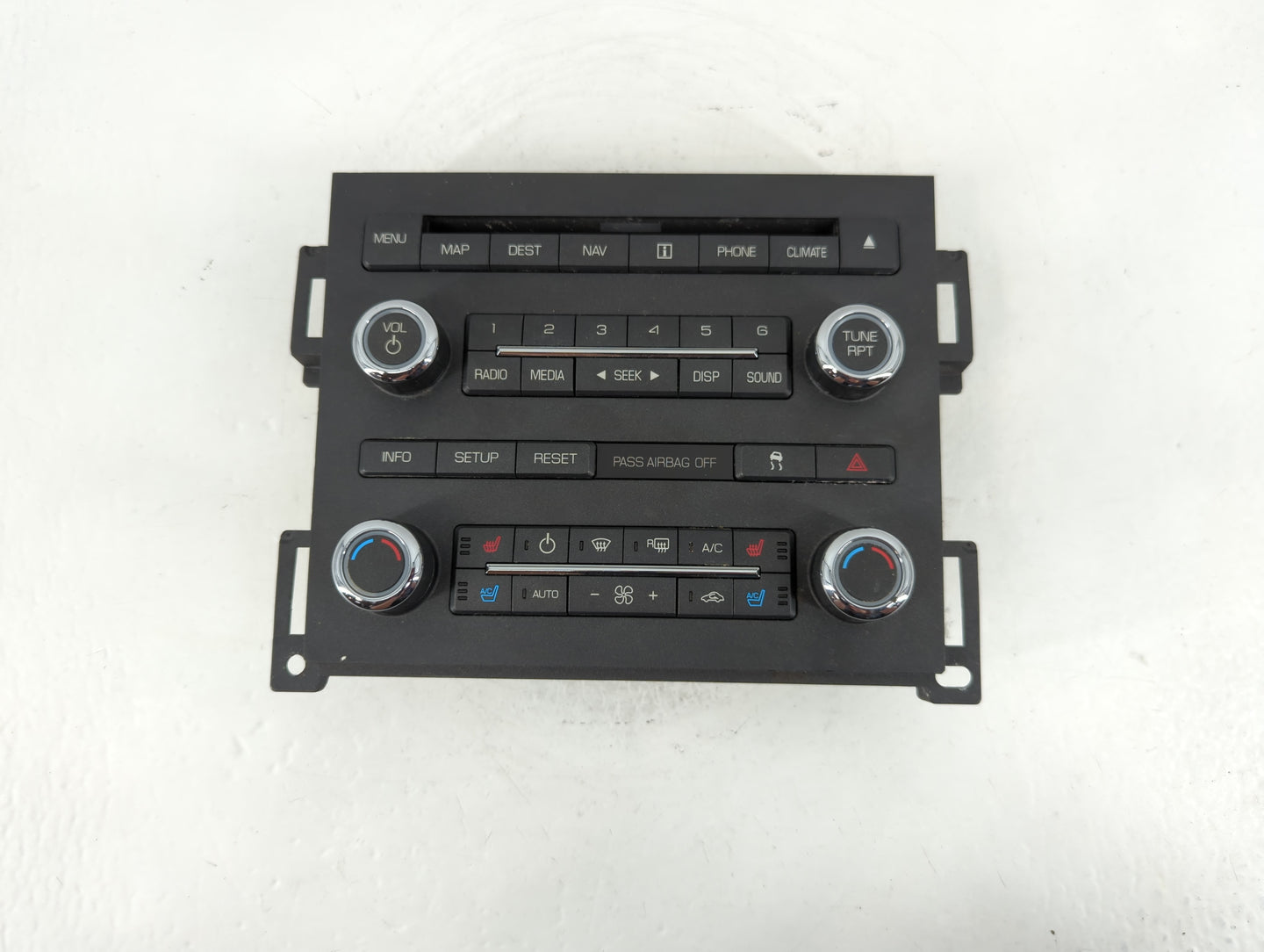 2010 Lincoln Mks Radio AM FM Cd Player Receiver Replacement P/N:AA5T 18A802 BA Fits OEM Used Auto Parts - Oemusedautoparts1.