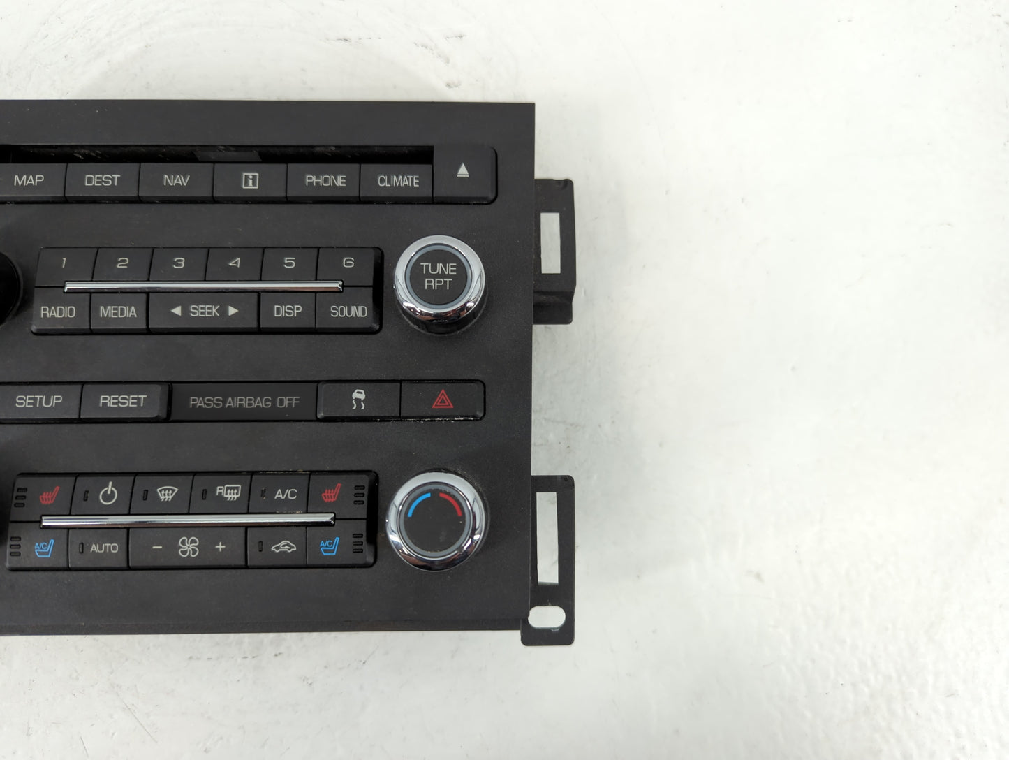 2010 Lincoln Mks Radio AM FM Cd Player Receiver Replacement P/N:AA5T 18A802 BA Fits OEM Used Auto Parts - Oemusedautoparts1.