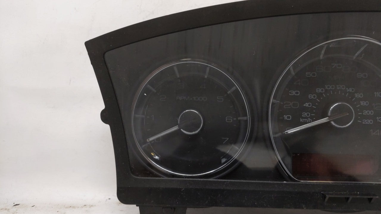 2010 Lincoln Mks Instrument Cluster Speedometer Gauges P/N:AA5T-10849-GB Fits OEM Used Auto Parts - Oemusedautoparts1.com