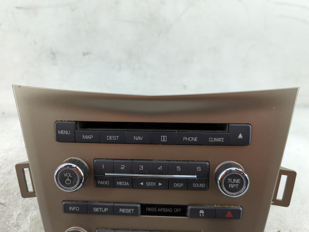 2010 Lincoln Mkt Radio AM FM Cd Player Receiver Replacement P/N:AE9T 19C156AD NAU-4201G Fits OEM Used Auto Parts - Oemusedau