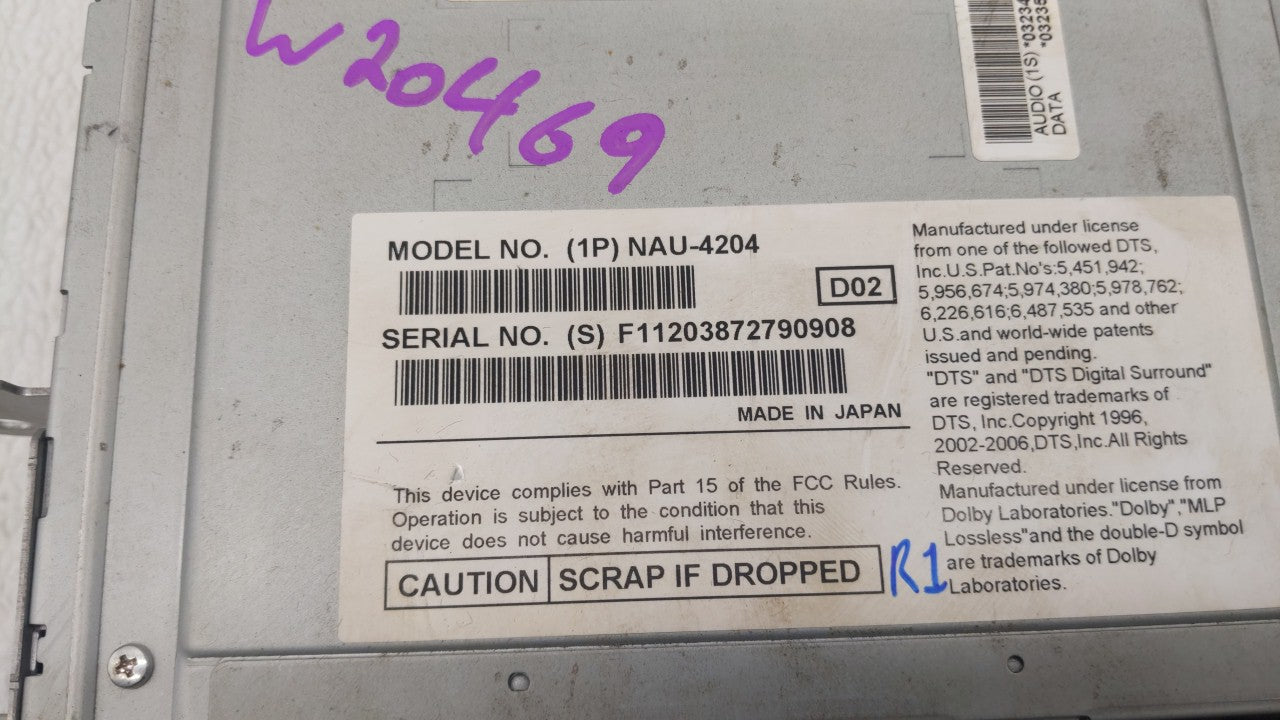 2010-2010 Lincoln Mkt Am Fm Cd Player Radio Receiver - Oemusedautoparts1.com