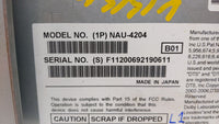 2010 Lincoln Mkt Radio AM FM Cd Player Receiver Replacement P/N:NAU-4204 Fits OEM Used Auto Parts - Oemusedautoparts1.com