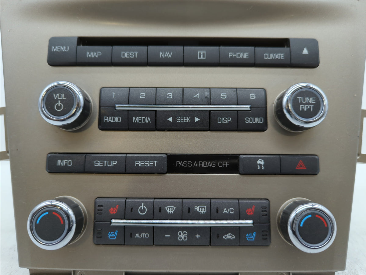 2010-2010 Lincoln Mkt Am Fm Cd Player Radio Receiver 326744 - Oemusedautoparts1.com