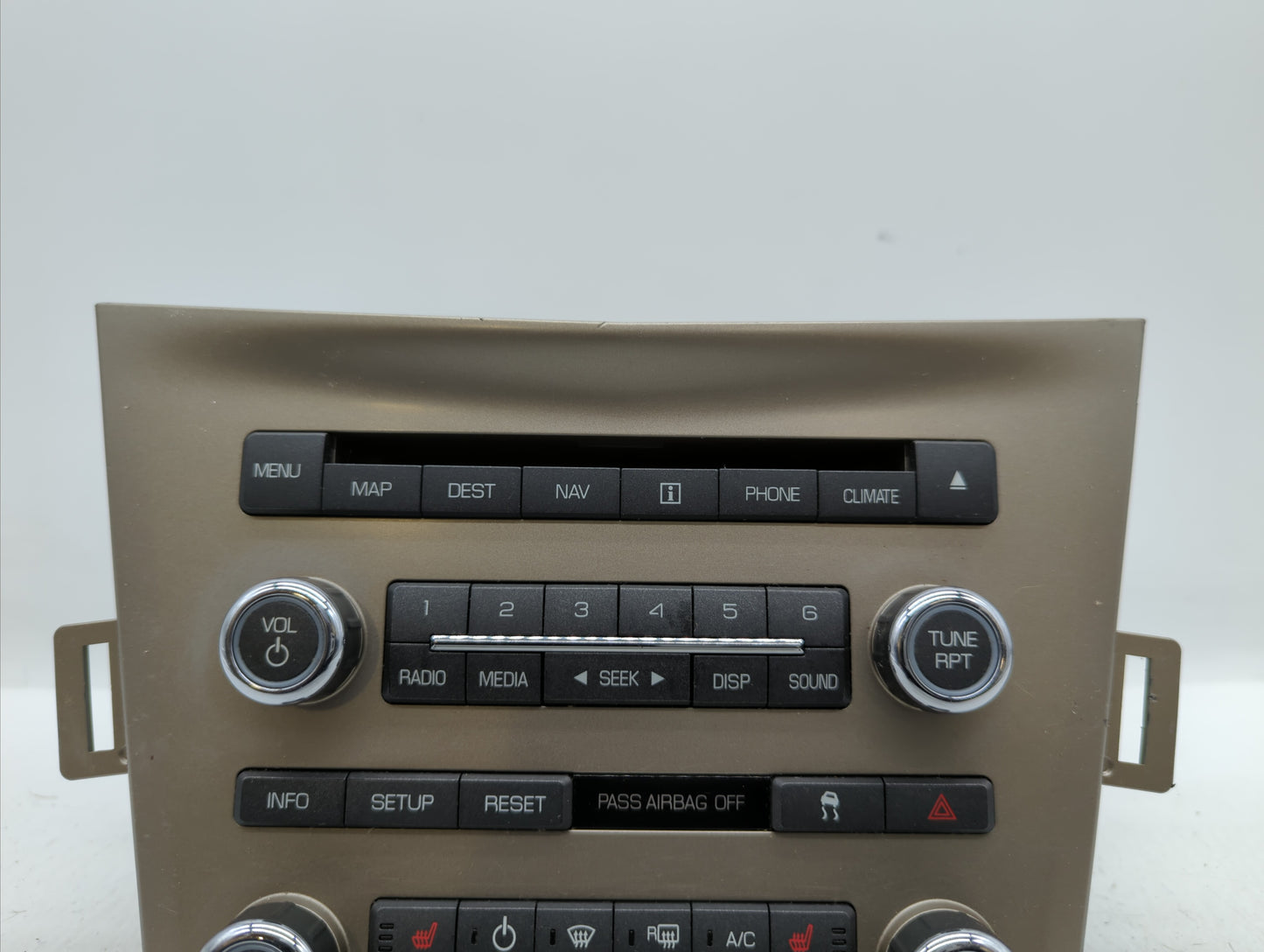 2010-2010 Lincoln Mkt Am Fm Cd Player Radio Receiver - Oemusedautoparts1.com
