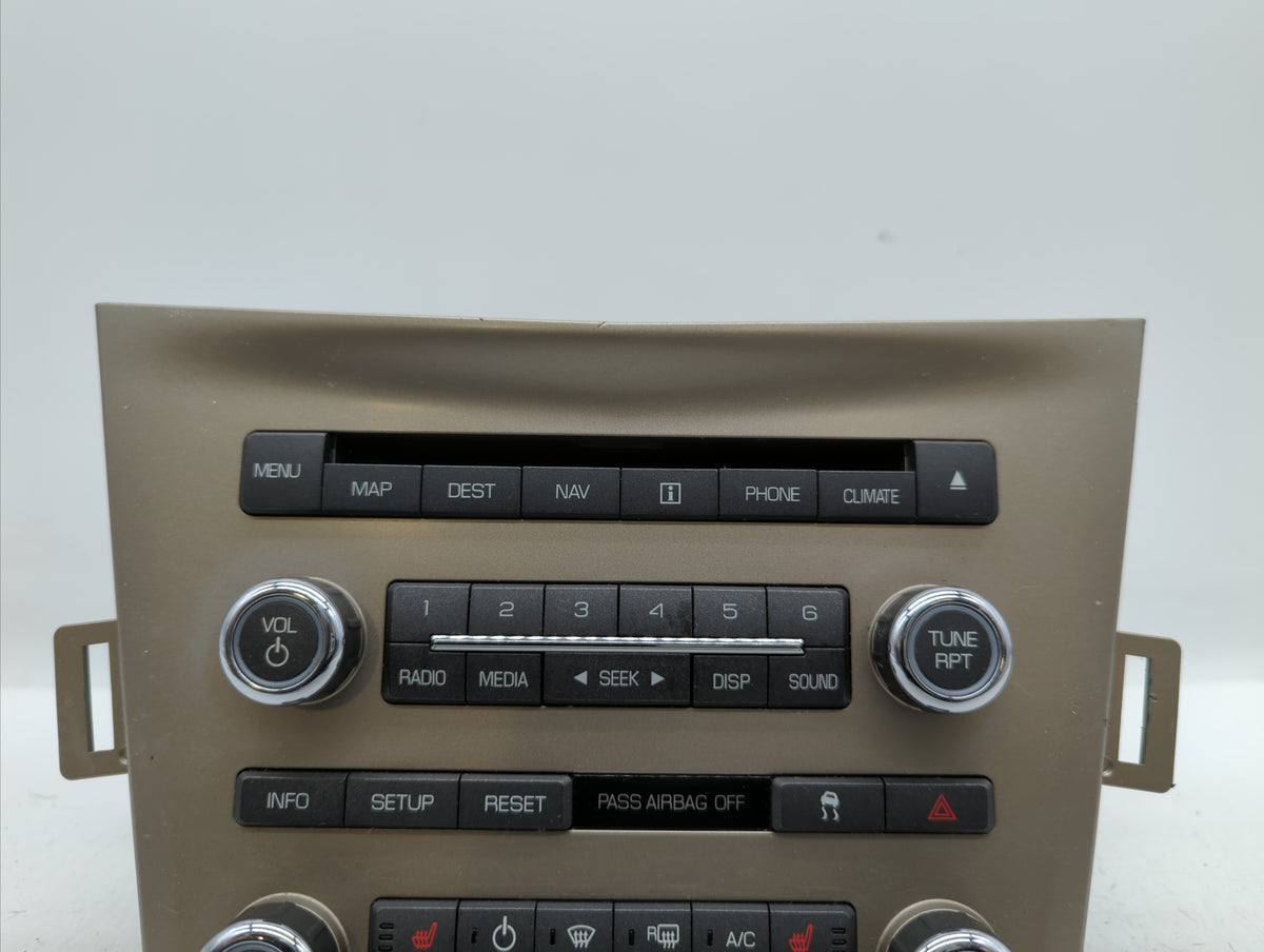 2010-2010 Lincoln Mkt Am Fm Cd Player Radio Receiver 326744 - Oemusedautoparts1.com