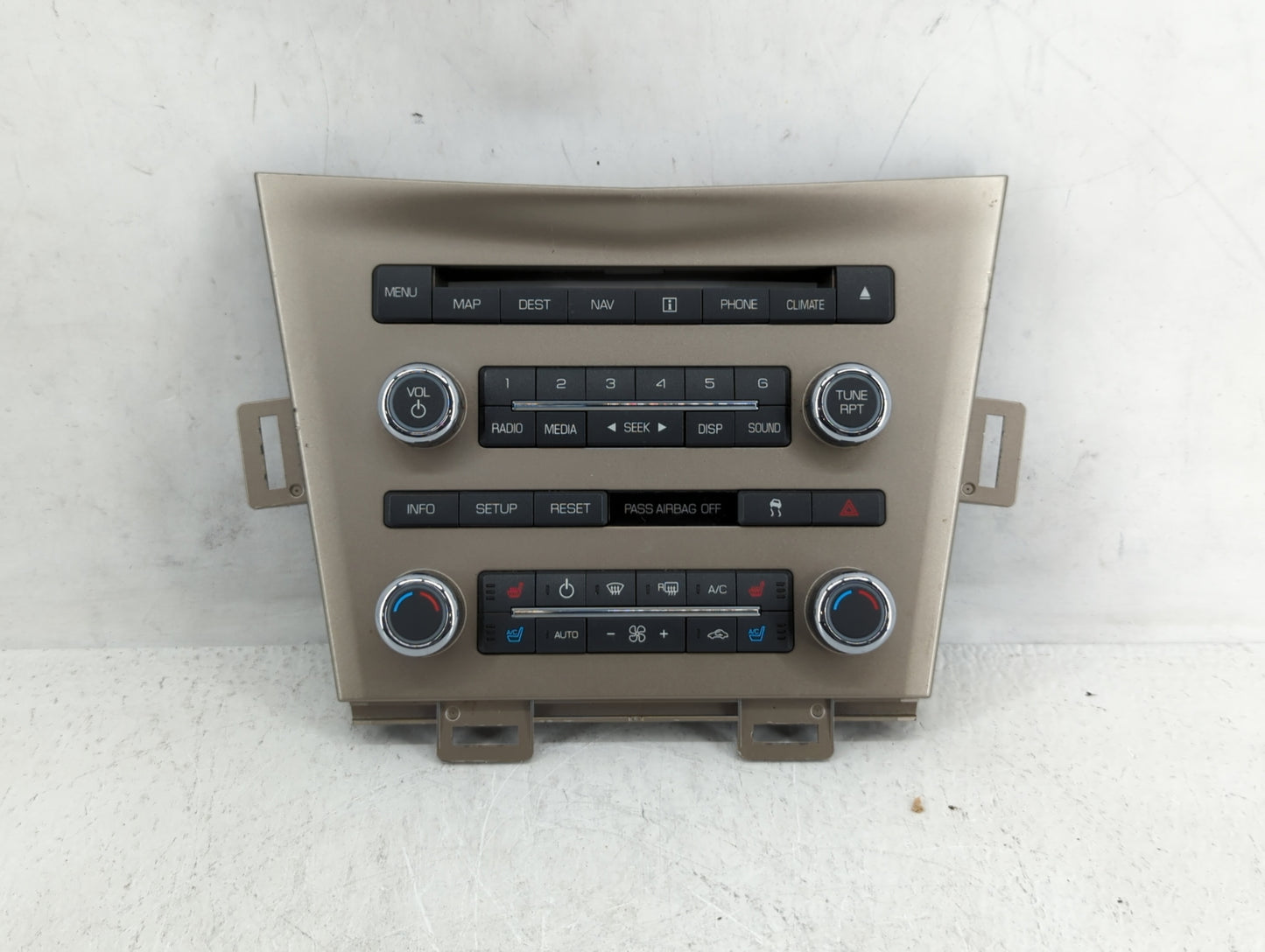 2010-2010 Lincoln Mkt Radio Control Panel - Oemusedautoparts1.com