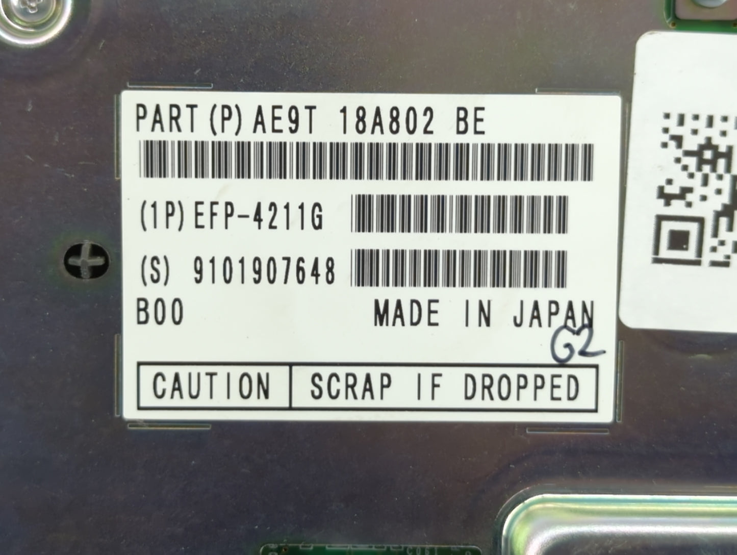 2010-2010 Lincoln Mkt Radio Control Panel - Oemusedautoparts1.com