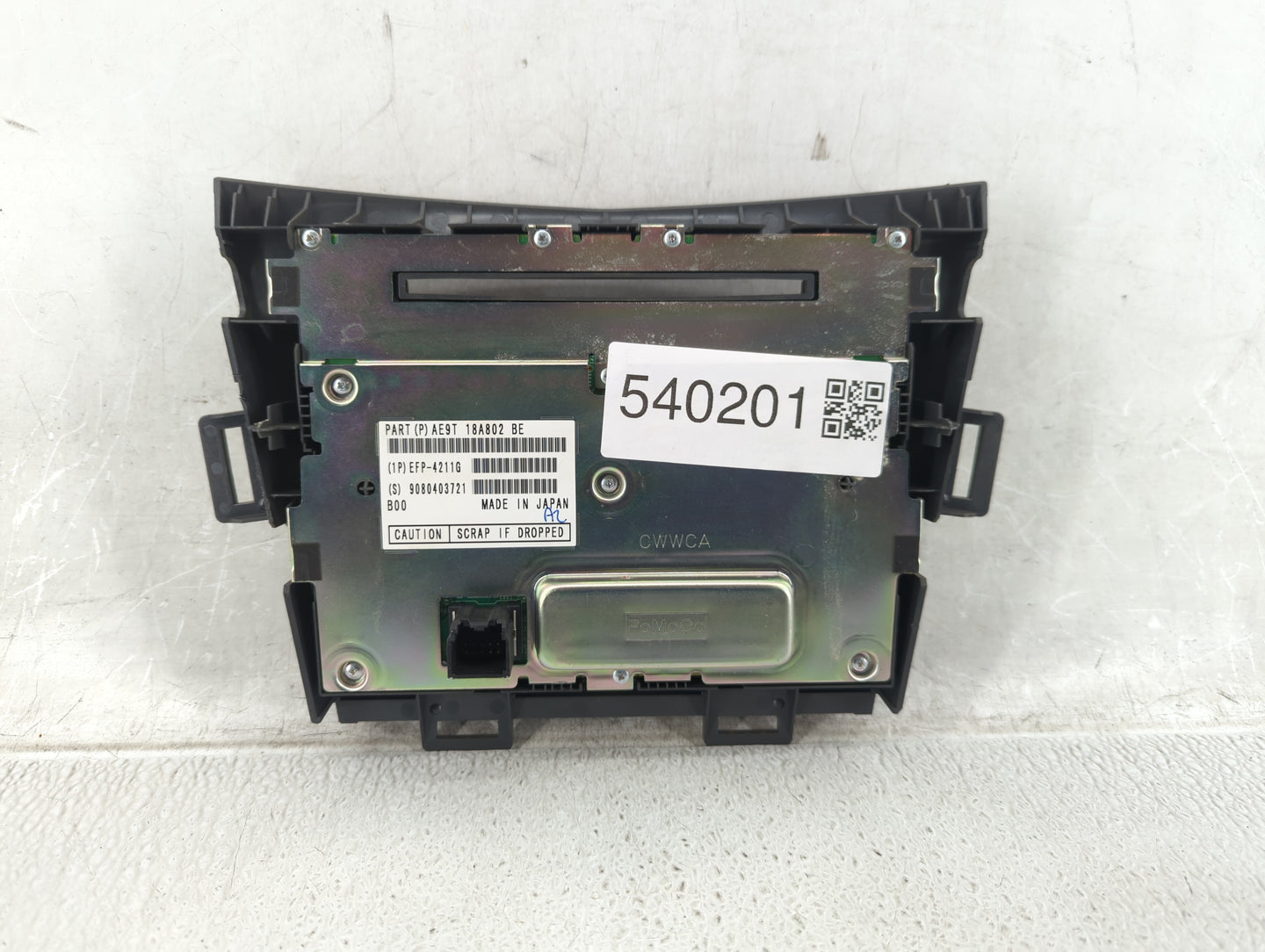 2010-2010 Lincoln Mkt Radio Control Panel - Oemusedautoparts1.com