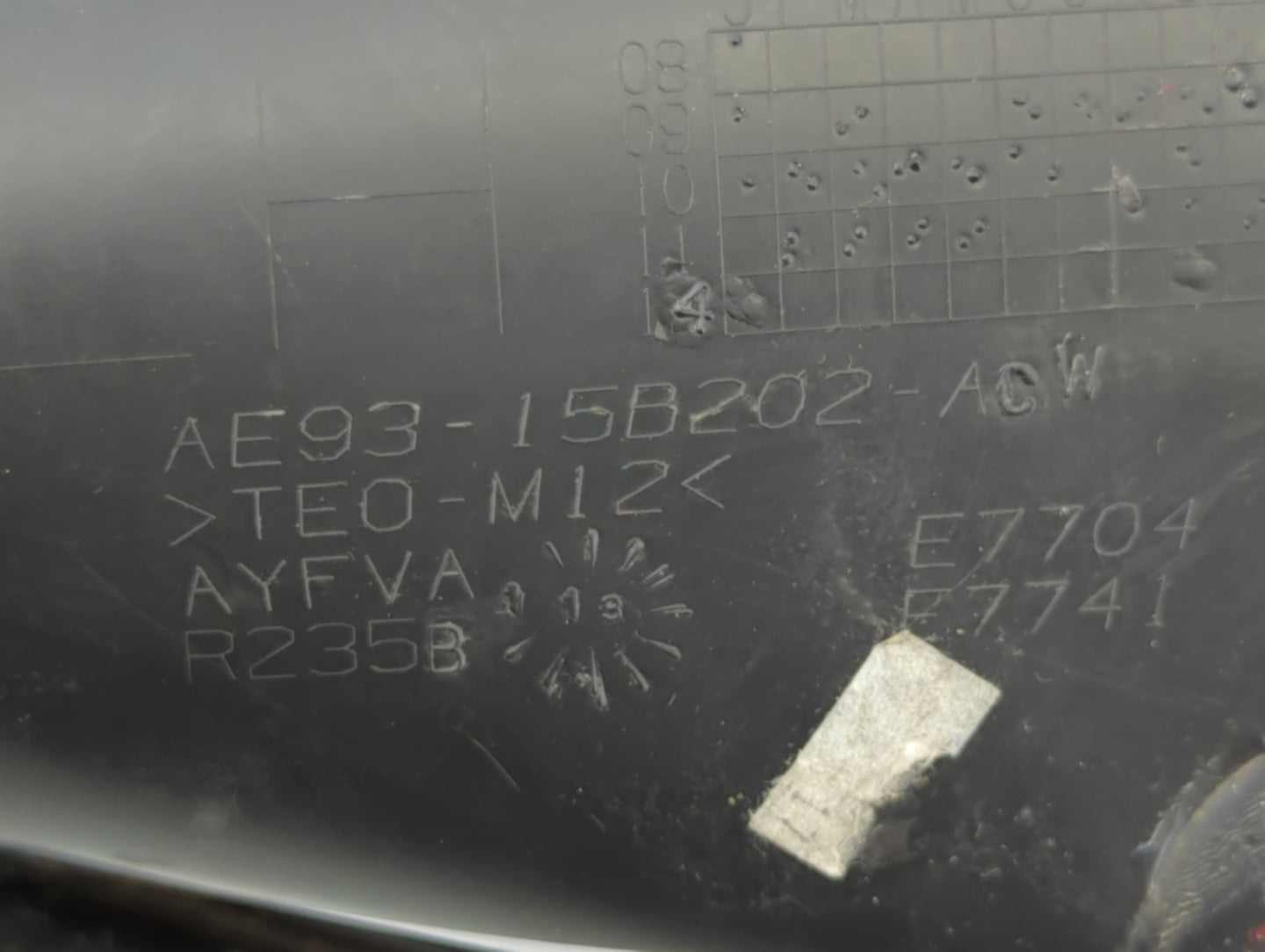 2010 Lincoln Mkt Driver Left Oem Fog Light Lamp - Oemusedautoparts1.com