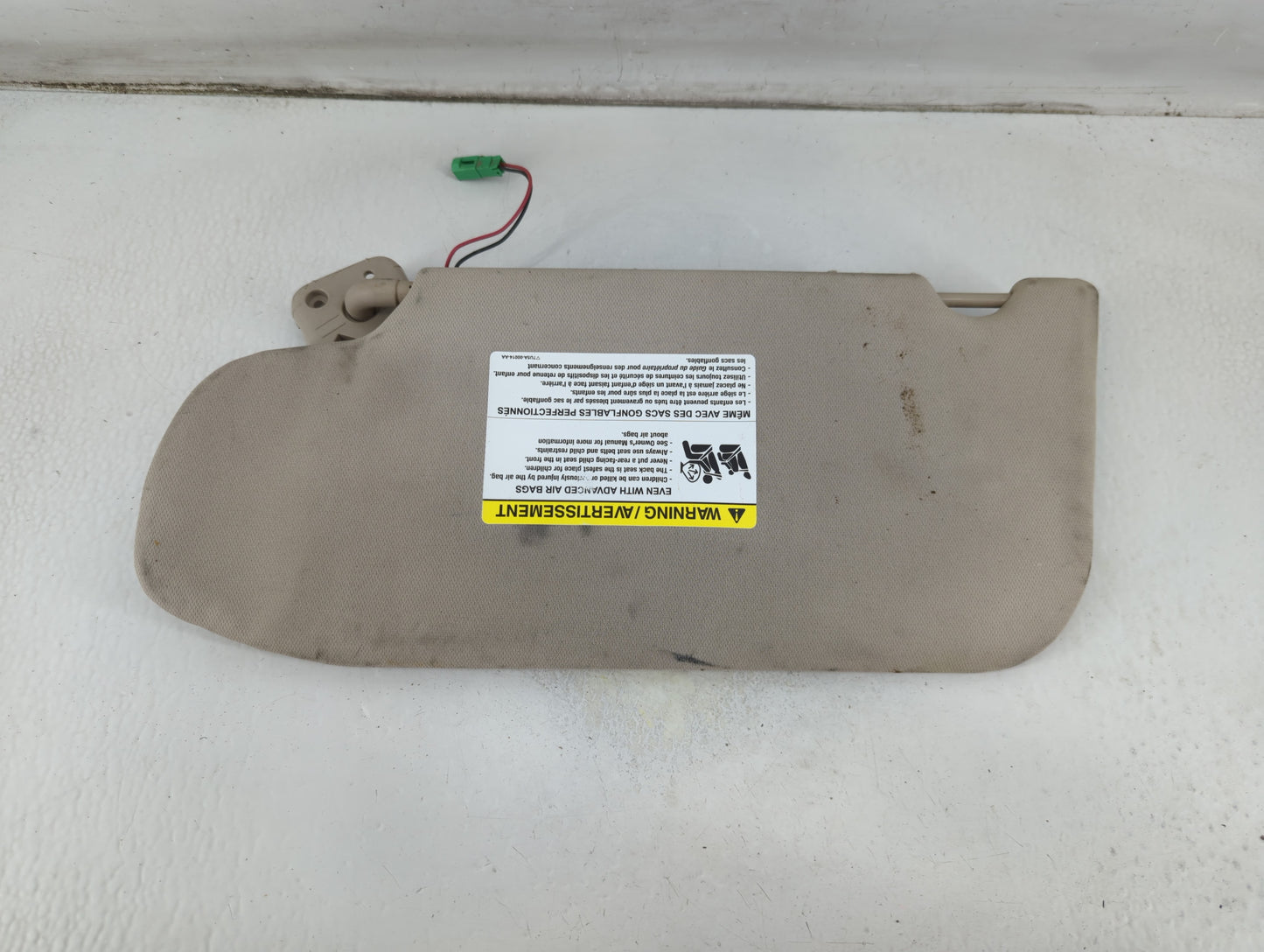 2010-2012 Lincoln Mkt Sun Visor Shade Replacement Passenger Right Mirror Fits Fits 2010 2011 2012 OEM Used Auto Parts - Oemu