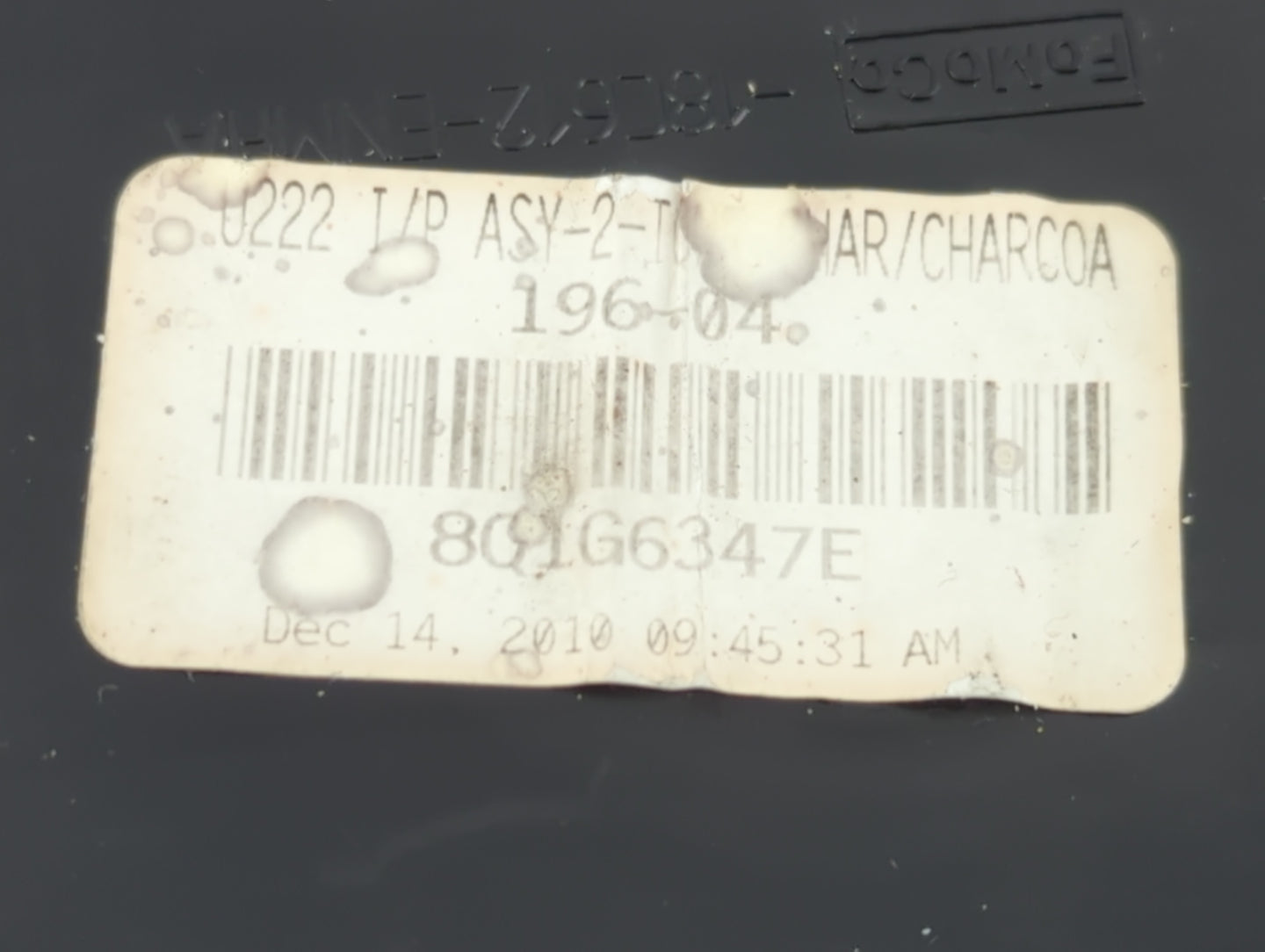 2008-2010 Lincoln Mkx Climate Control Module Temperature AC/Heater Replacement P/N:8Q1G6347E Fits Fits 2008 2009 2010 OEM Us