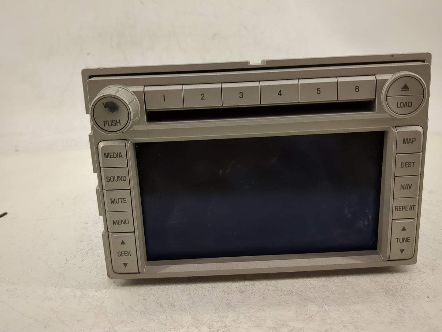 2009-2010 Lincoln Mkx Radio AM FM Cd Player Receiver Replacement P/N:7A1T-18K931-CA Fits Fits 2009 2010 OEM Used Auto Parts 