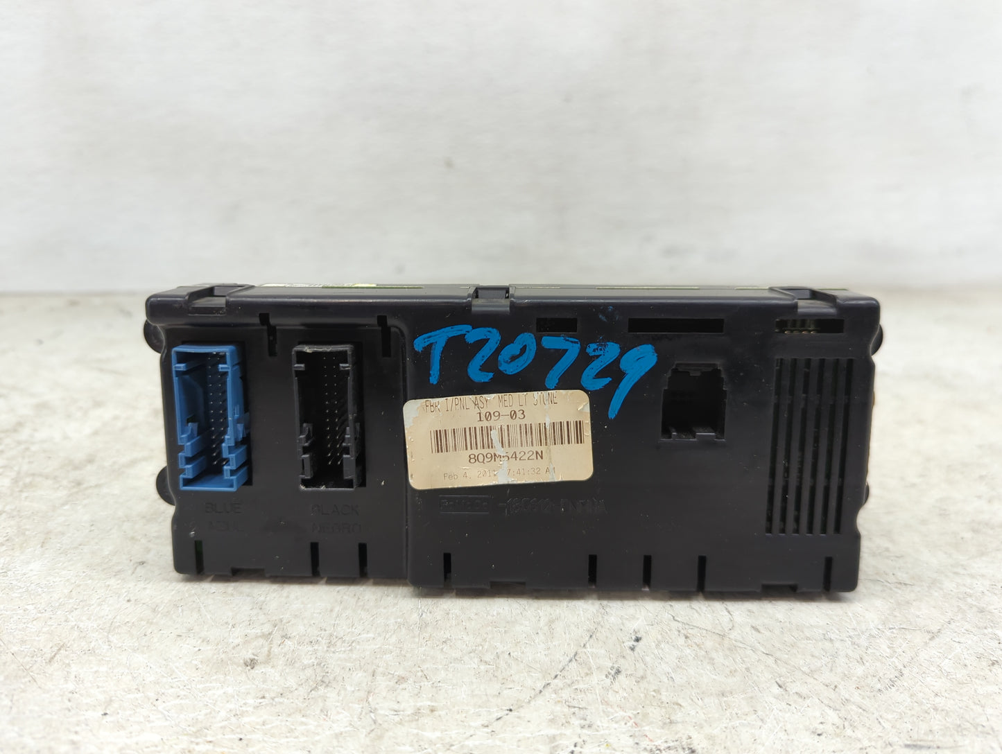 2008-2010 Lincoln Mkx Climate Control Module Temperature AC/Heater Replacement P/N:8Q9M5422N Fits Fits 2008 2009 2010 OEM Us