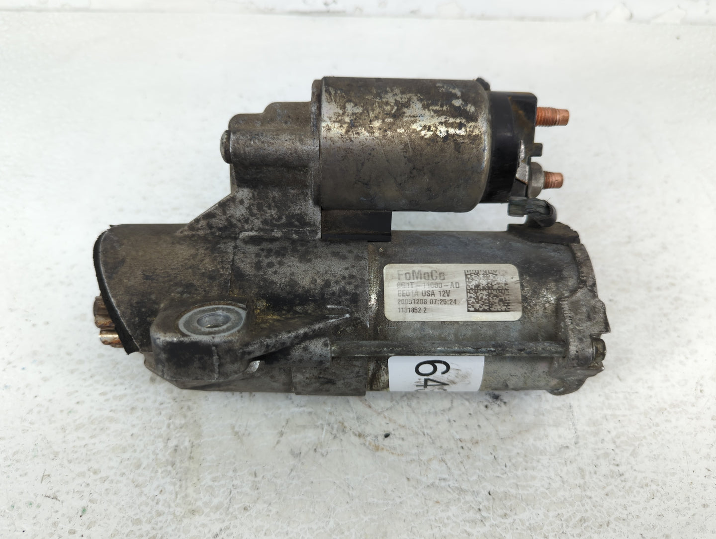 2007-2018 Lincoln Mkx Car Starter Motor Solenoid OEM P/N:8G1T-11000-AD Fits OEM Used Auto Parts - Oemusedautoparts1.com