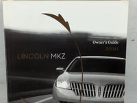 2010 Lincoln Mkz Owners Manual Book Guide P/N:AH6J 19A321 AA OEM Used Auto Parts - Oemusedautoparts1.com