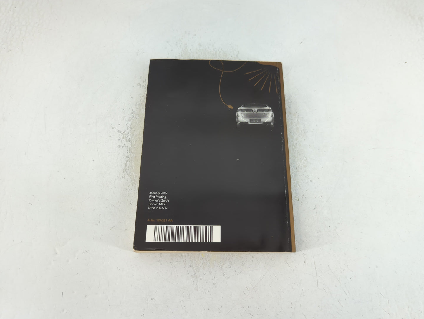 2010 Lincoln Mkz Owners Manual Book Guide P/N:AH6J 19A321 AA OEM Used Auto Parts - Oemusedautoparts1.com