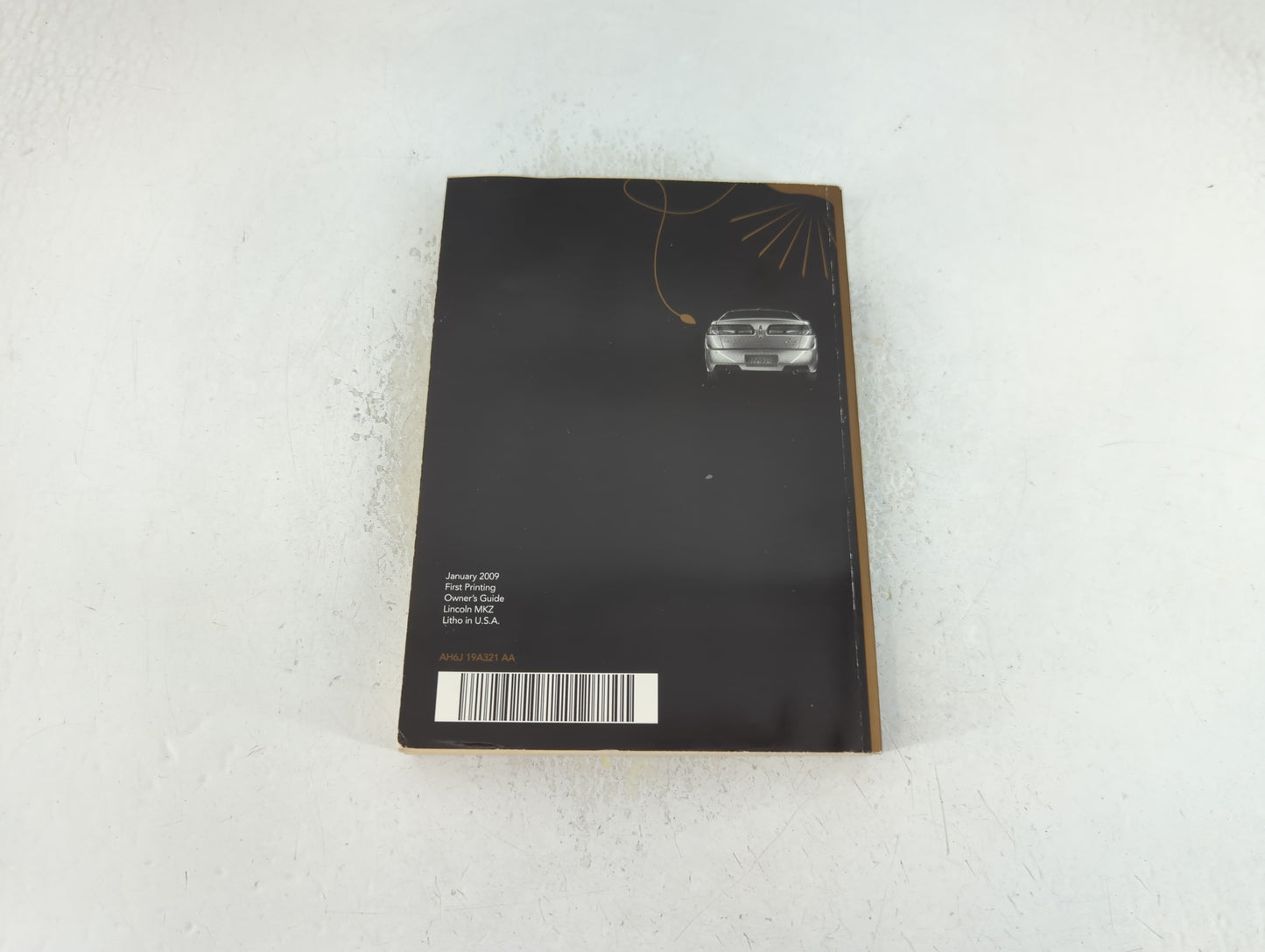 2010 Lincoln Mkz Owners Manual Book Guide P/N:AH6J 19A321 AA OEM Used Auto Parts - Oemusedautoparts1.com