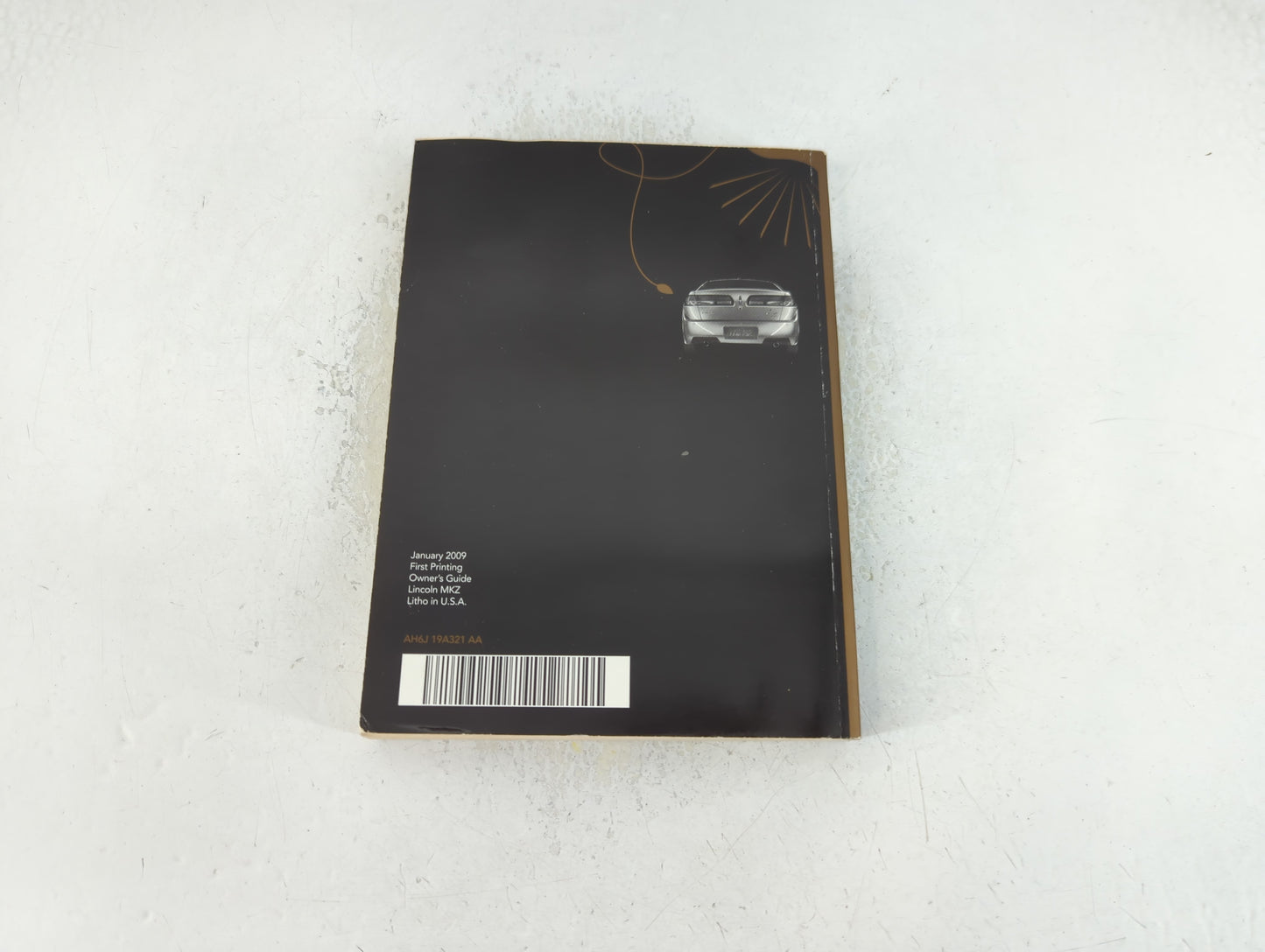 2010 Lincoln Mkz Owners Manual Book Guide P/N:AH6J 19A321 AA OEM Used Auto Parts - Oemusedautoparts1.com