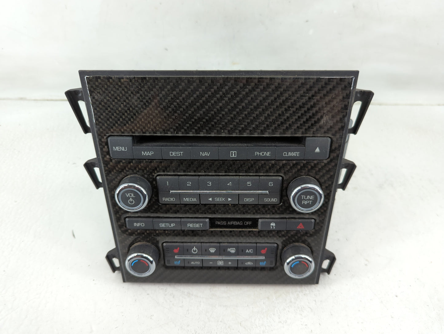 2010 Lincoln Mkz Radio AM FM Cd Player Receiver Replacement P/N:NAU-4202 Fits OEM Used Auto Parts - Oemusedautoparts1.com