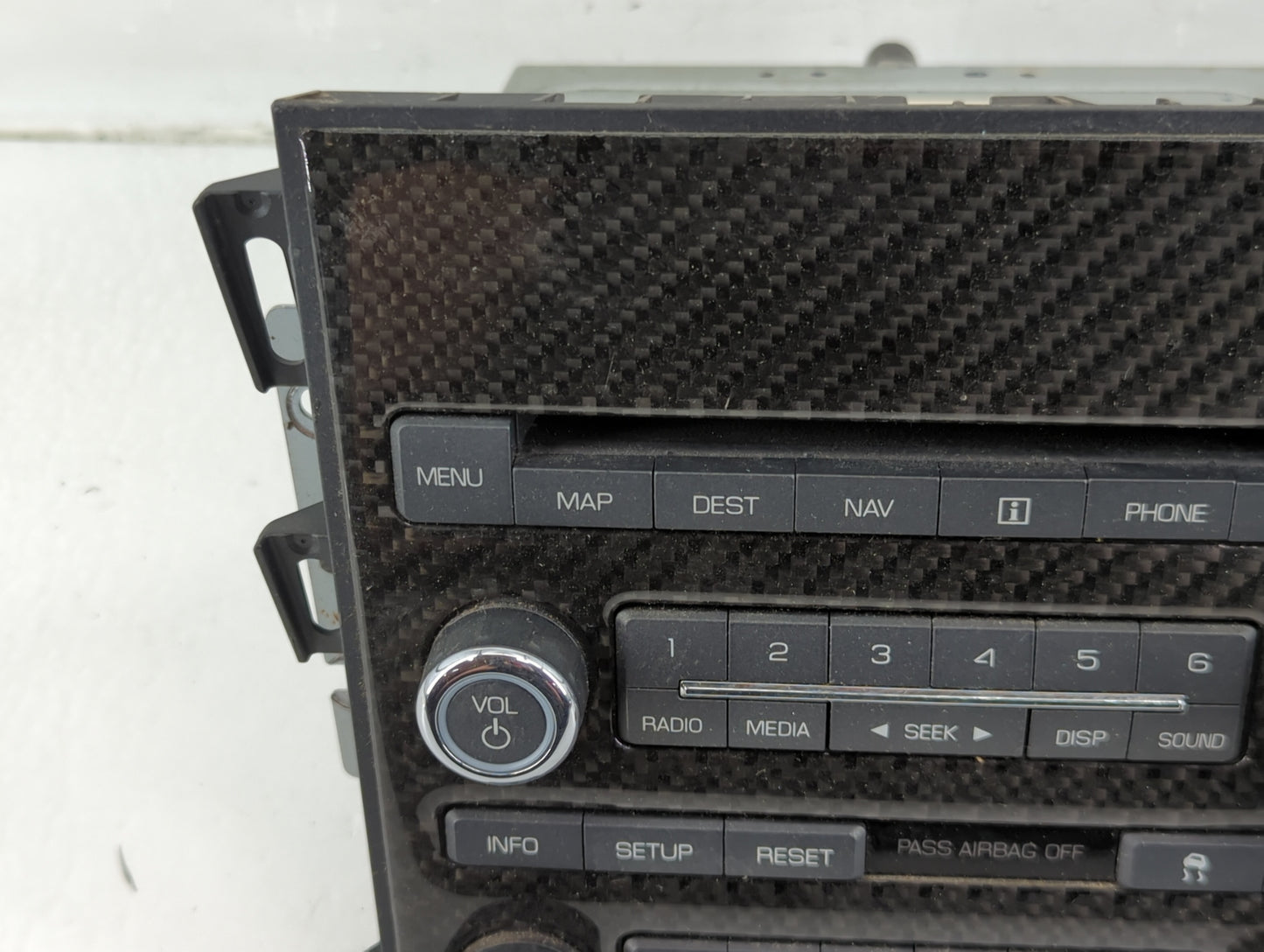 2010 Lincoln Mkz Radio AM FM Cd Player Receiver Replacement P/N:NAU-4202 Fits OEM Used Auto Parts - Oemusedautoparts1.com