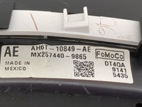 2010 Lincoln Mkz Instrument Cluster Speedometer Gauges P/N:AH6T-10849-AE Miles:88K Fits OEM Used Auto Parts - Oemusedautopar