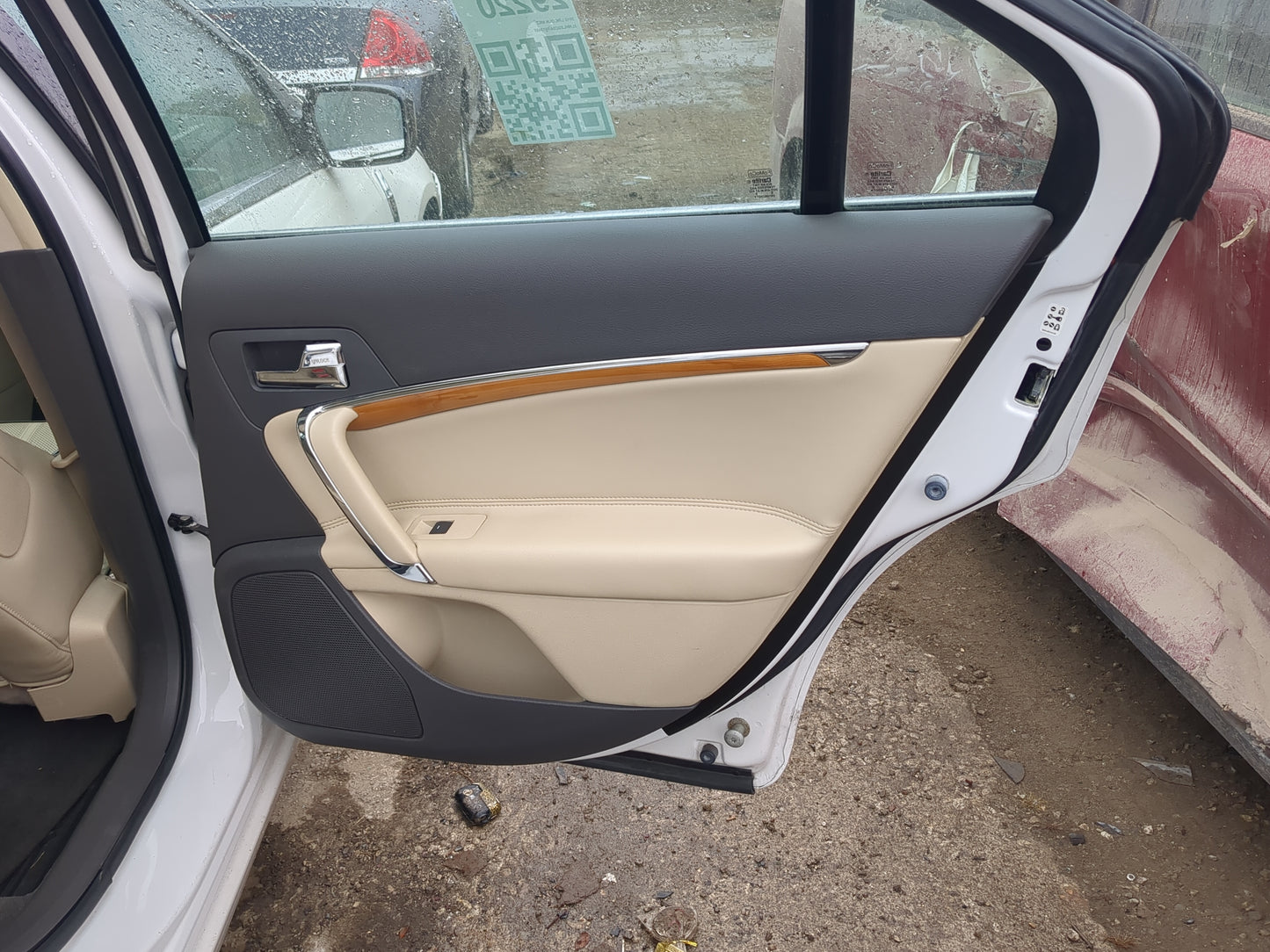2007-2012 Lincoln Mkz Passenger Rear Door Oem - Oemusedautoparts1.com
