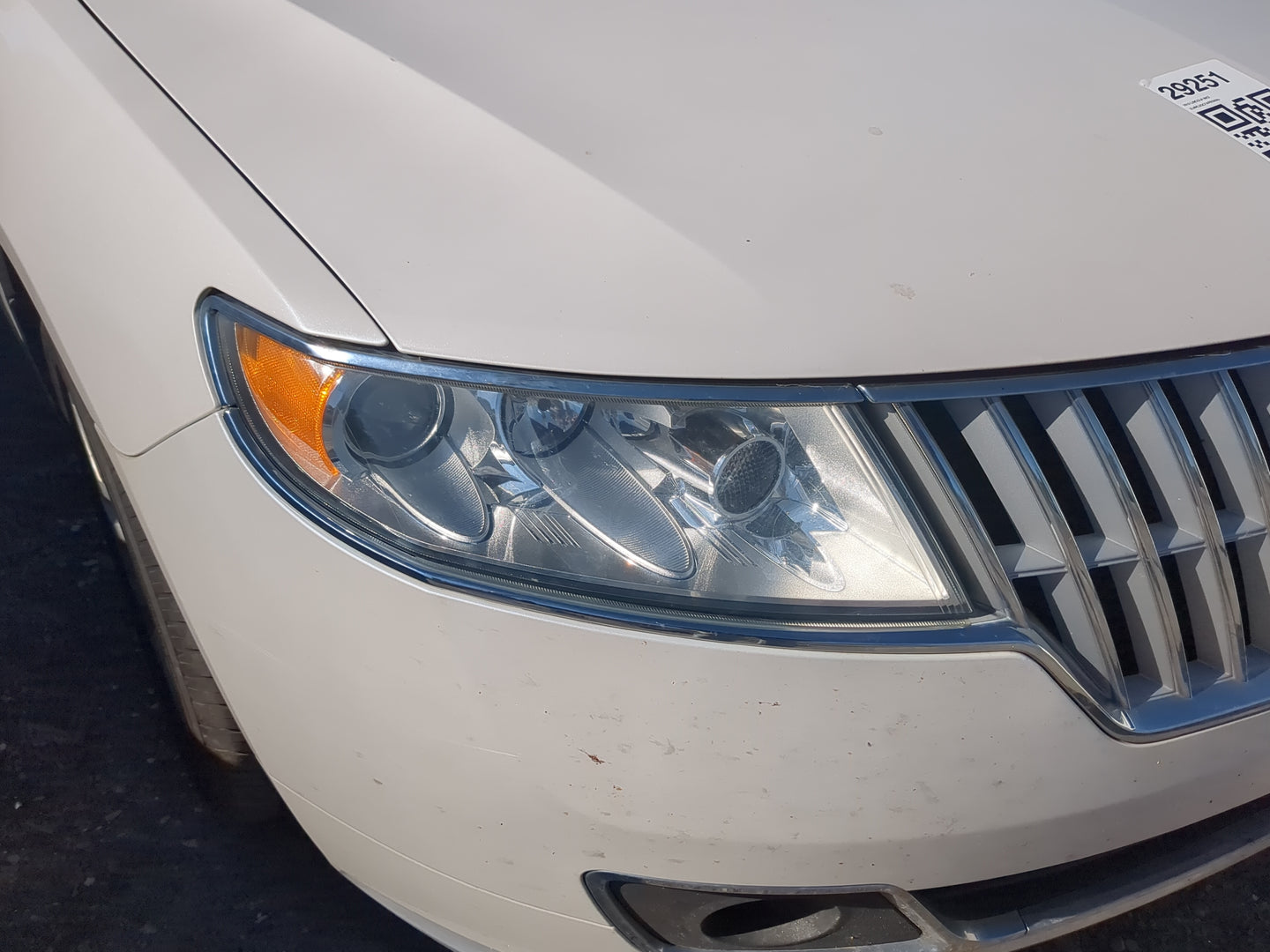 2010-2012 Lincoln Mkz Passenger Right Oem Head Light Headlight Lamp - Oemusedautoparts1.com