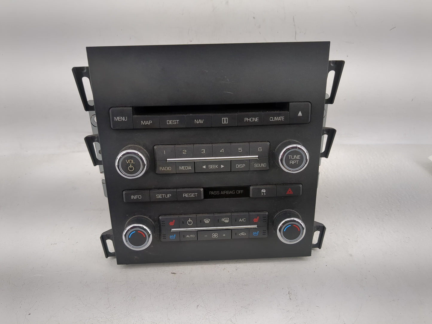 2010 Lincoln Mkz Radio AM FM Cd Player Receiver Replacement P/N:9H6T 18K931CC Fits OEM Used Auto Parts - Oemusedautoparts1.c