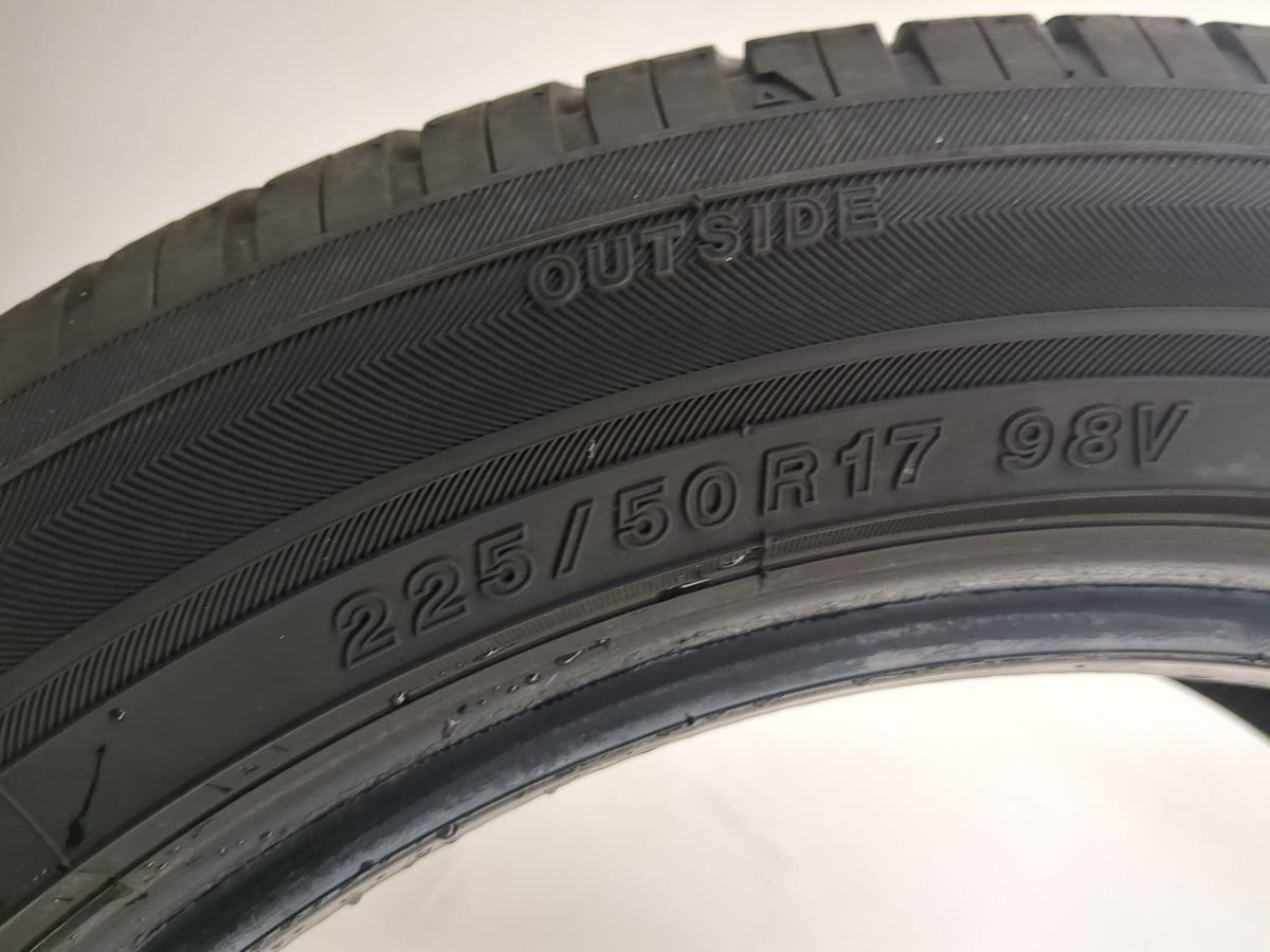 Used Tire 225/50R18 YOKOHAMA YK-GTX ALL SEASON 95V - Tread Depth 9/32 - Oemusedautoparts1.com