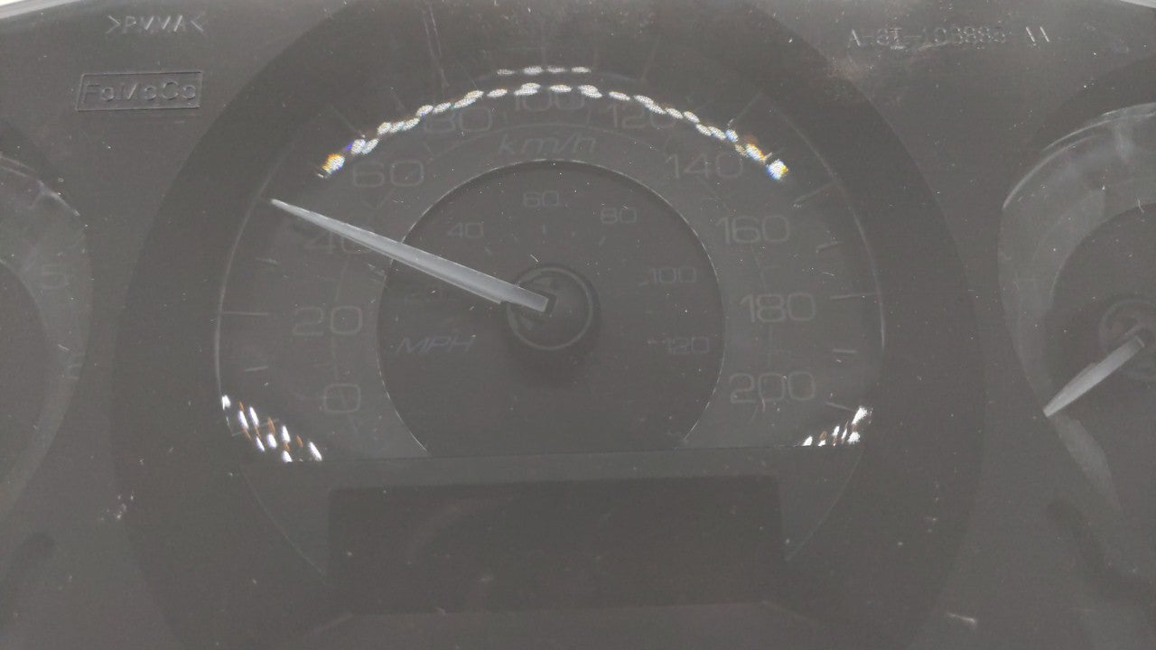 2010 Lincoln Mkz Instrument Cluster Speedometer Gauges P/N:AH6T-10849-DC Fits OEM Used Auto Parts - Oemusedautoparts1.com